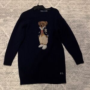Ralph Lauren polo bear Sweater dress